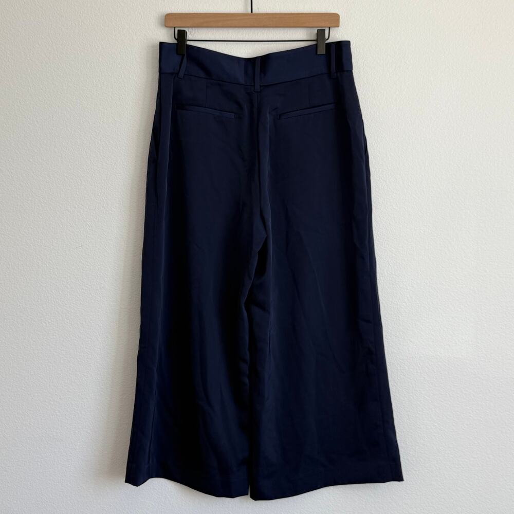 LOFT Wide Leg Pants in Navy - Picture 4 of 6
